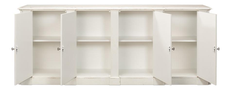 Vintage European Crested Sideboard - Belle Escape