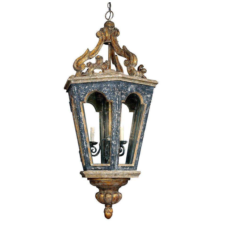 Vintage French Quarter Lantern Chandelier - Belle Escape