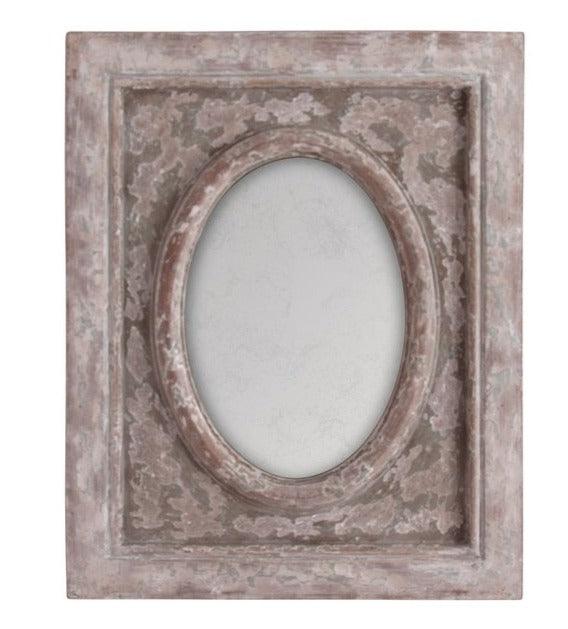 Vintage French Shabby Chic Mirror - Belle Escape