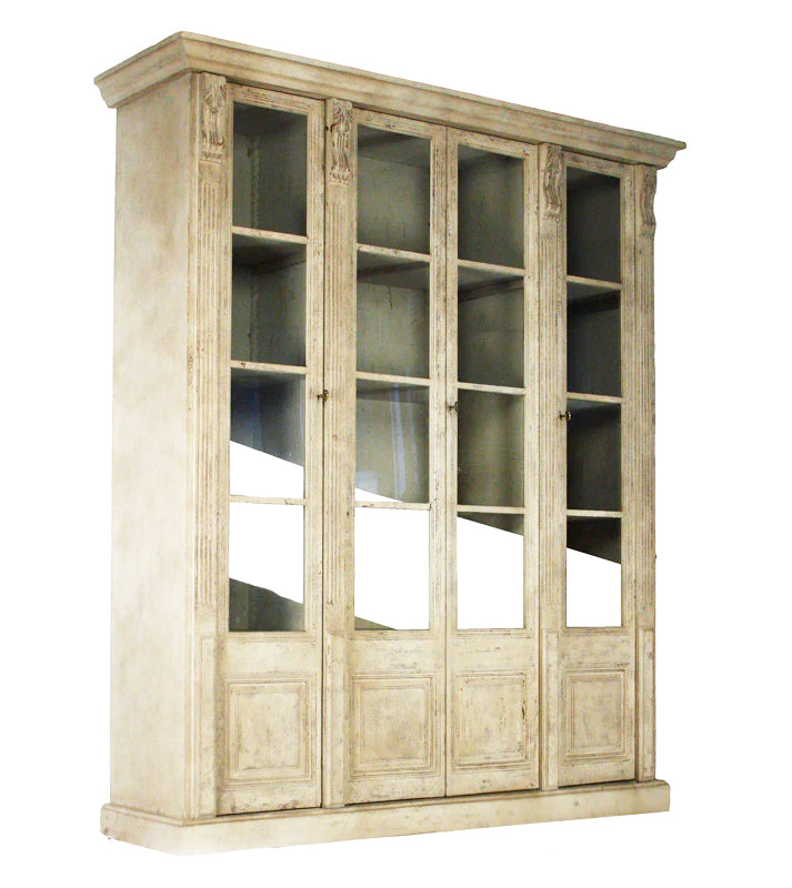 Vintage Provence Display Cabinet