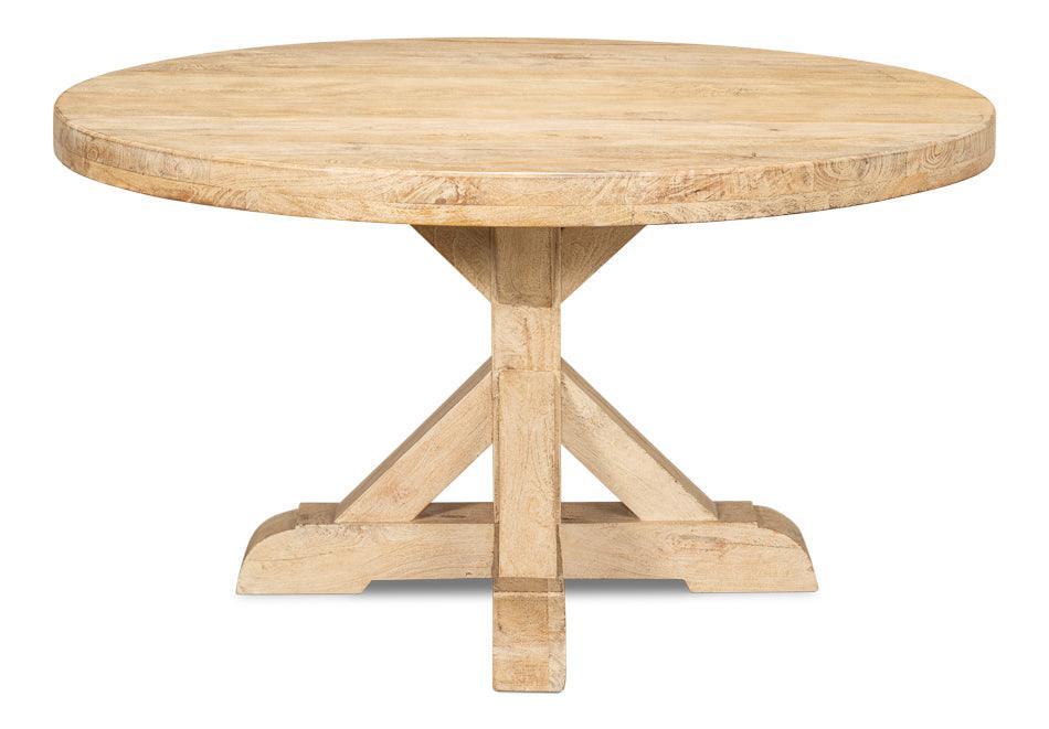 Wheat Sheaf Round Dining Table - Belle Escape