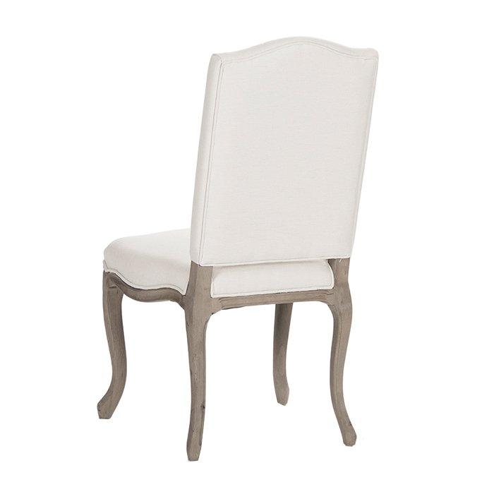 White Cushioned Back French Chairs - Belle Escape