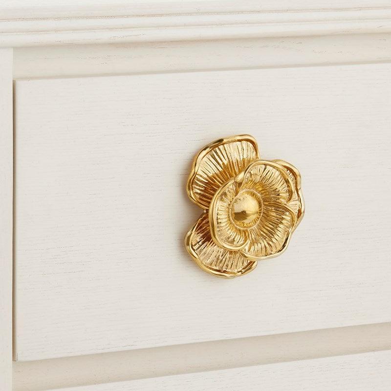 White Florale Nightstand - Belle Escape
