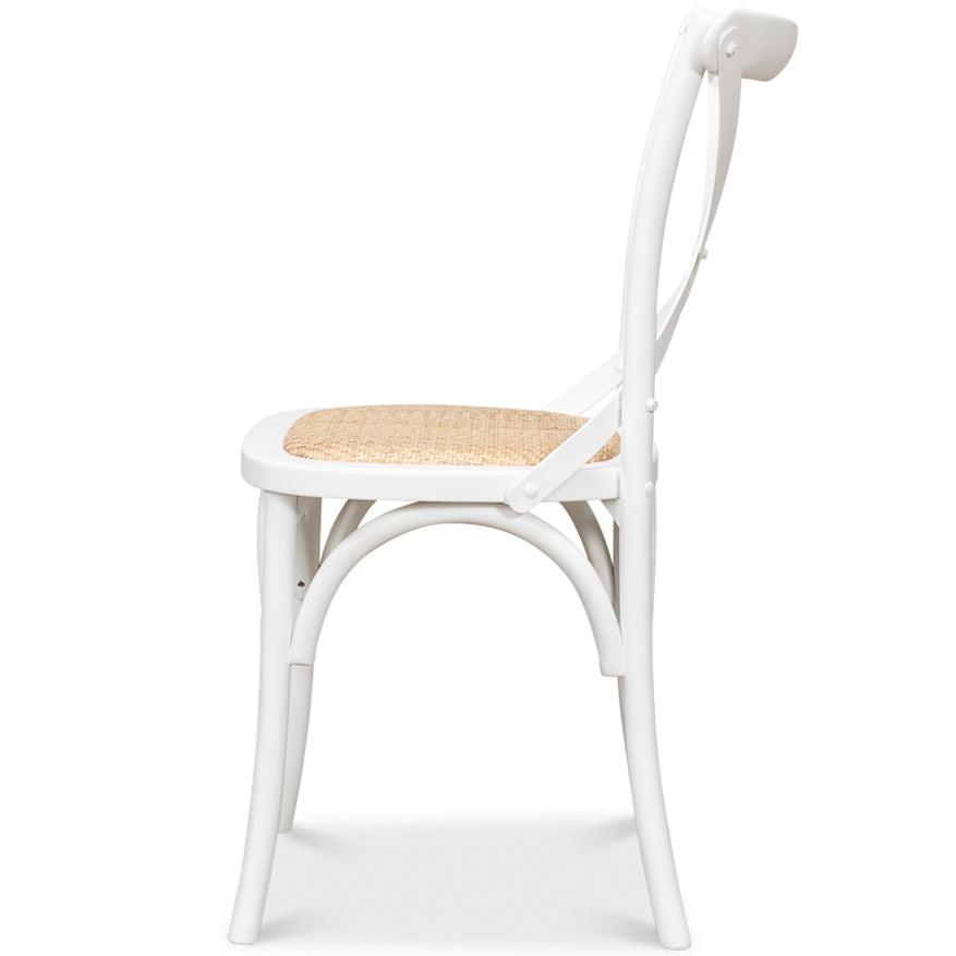 White French Cafe Bistro Dining Chair - Belle Escape