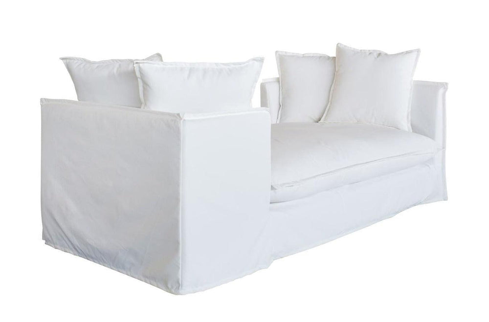 White Outdoor Slipcover Daybed