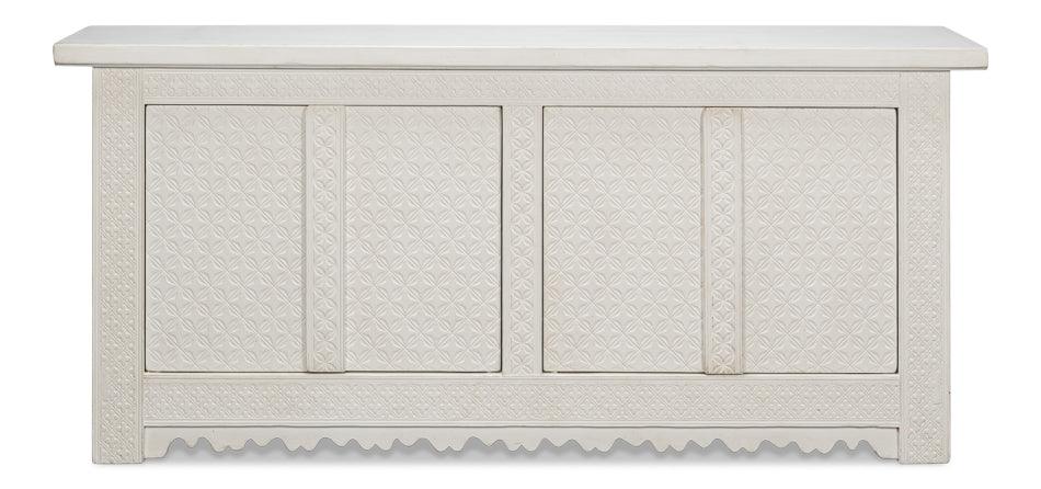 Royal White Manor 4-Door Sideboard