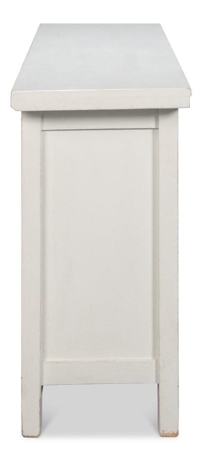 Royal White Manor 4-Door Sideboard