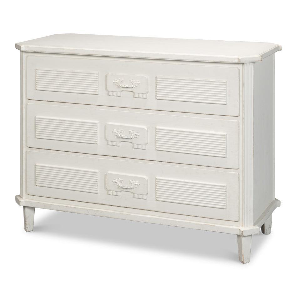 White Farmhouse Chest