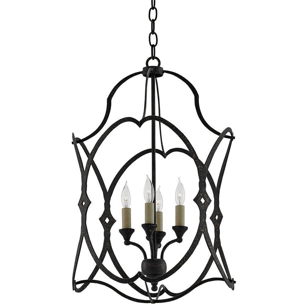 Wrought Iron Charisma Lantern - Belle Escape