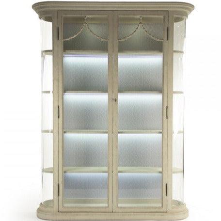 Oval Parisian Vitrine Cabinet - Belle Escape