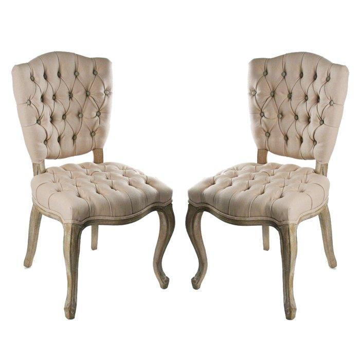 Hemp Piaf Side Chairs