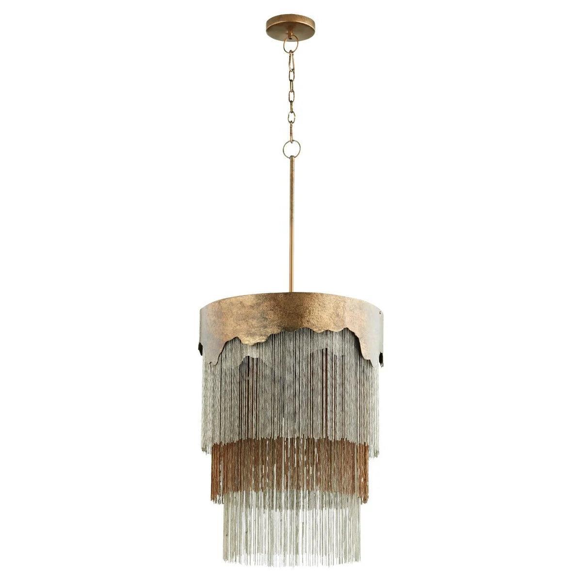 Bronze Contemporary Tiered Drip Chandelier - Belle Escape