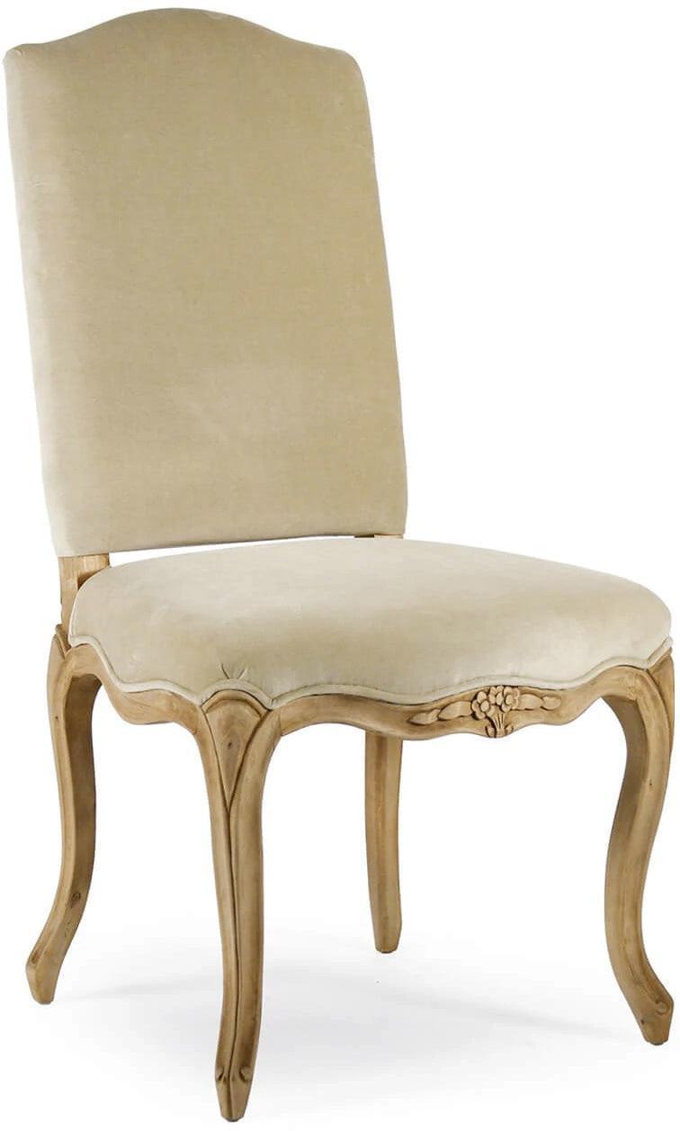 Cream Cushioned Back French Chairs - Belle Escape