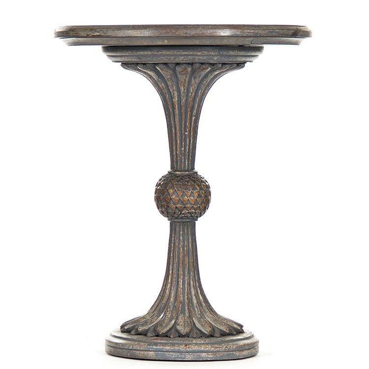 French Grey Fabiola Side Table