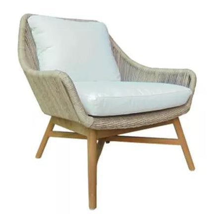 Grey Rope Outdoor Chair - Belle Escape