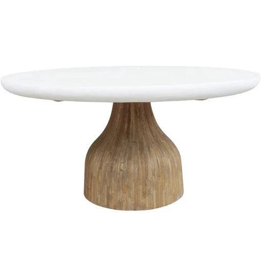 Island Breeze Round Dining Table - Belle Escape