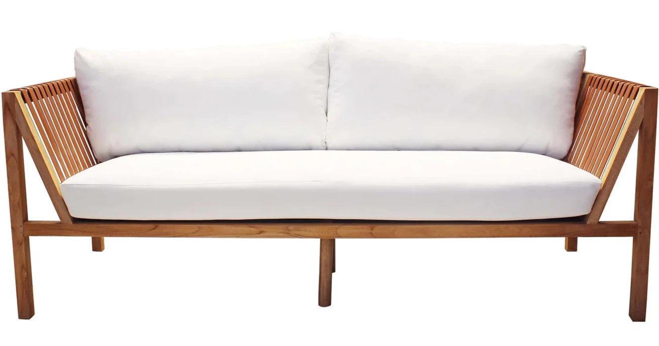 Natural Hammock Coastal Wood Sofa