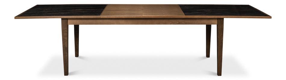 Noir Porcelain Butterfly Dining Table - Belle Escape
