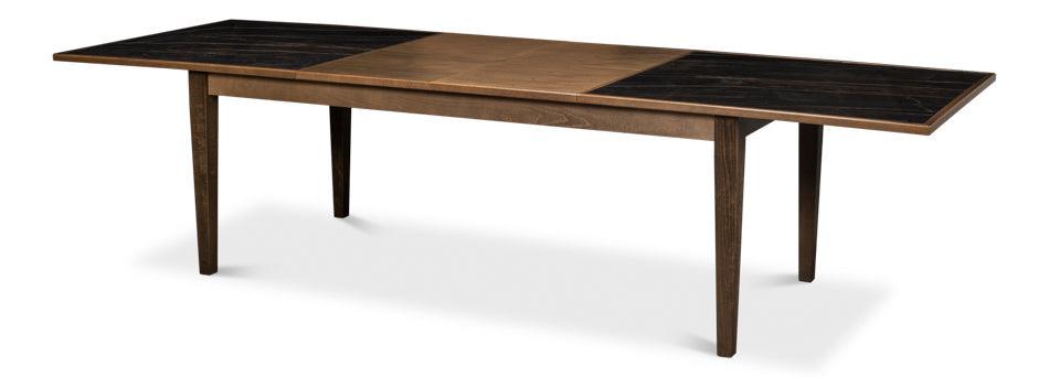 Noir Porcelain Butterfly Dining Table - Belle Escape