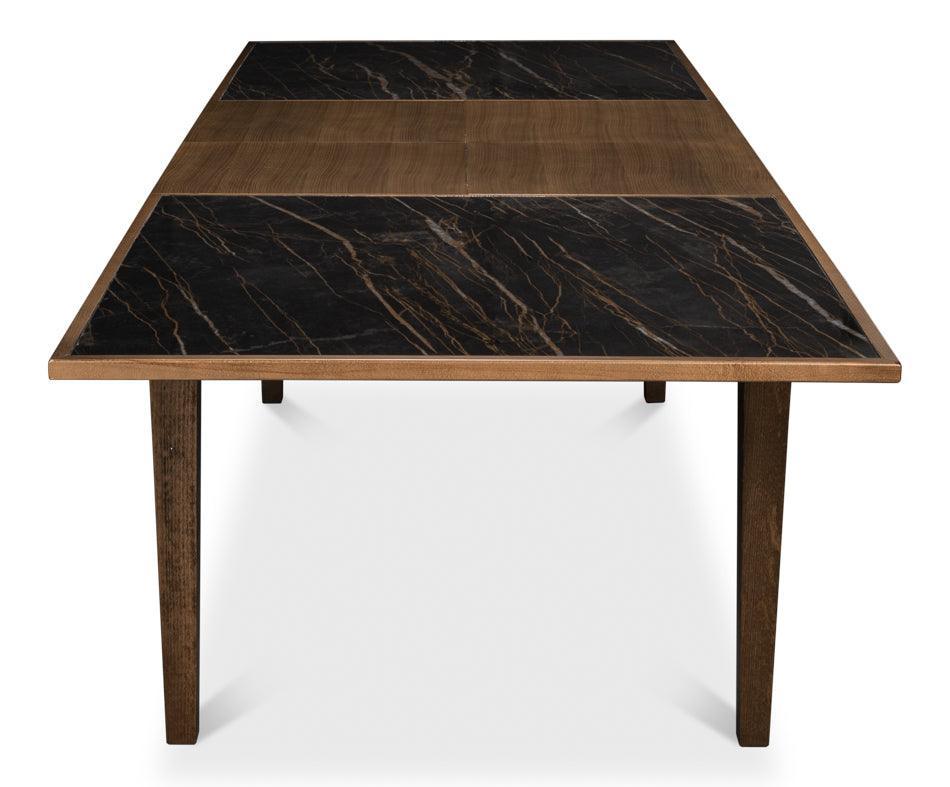 Noir Porcelain Butterfly Dining Table - Belle Escape