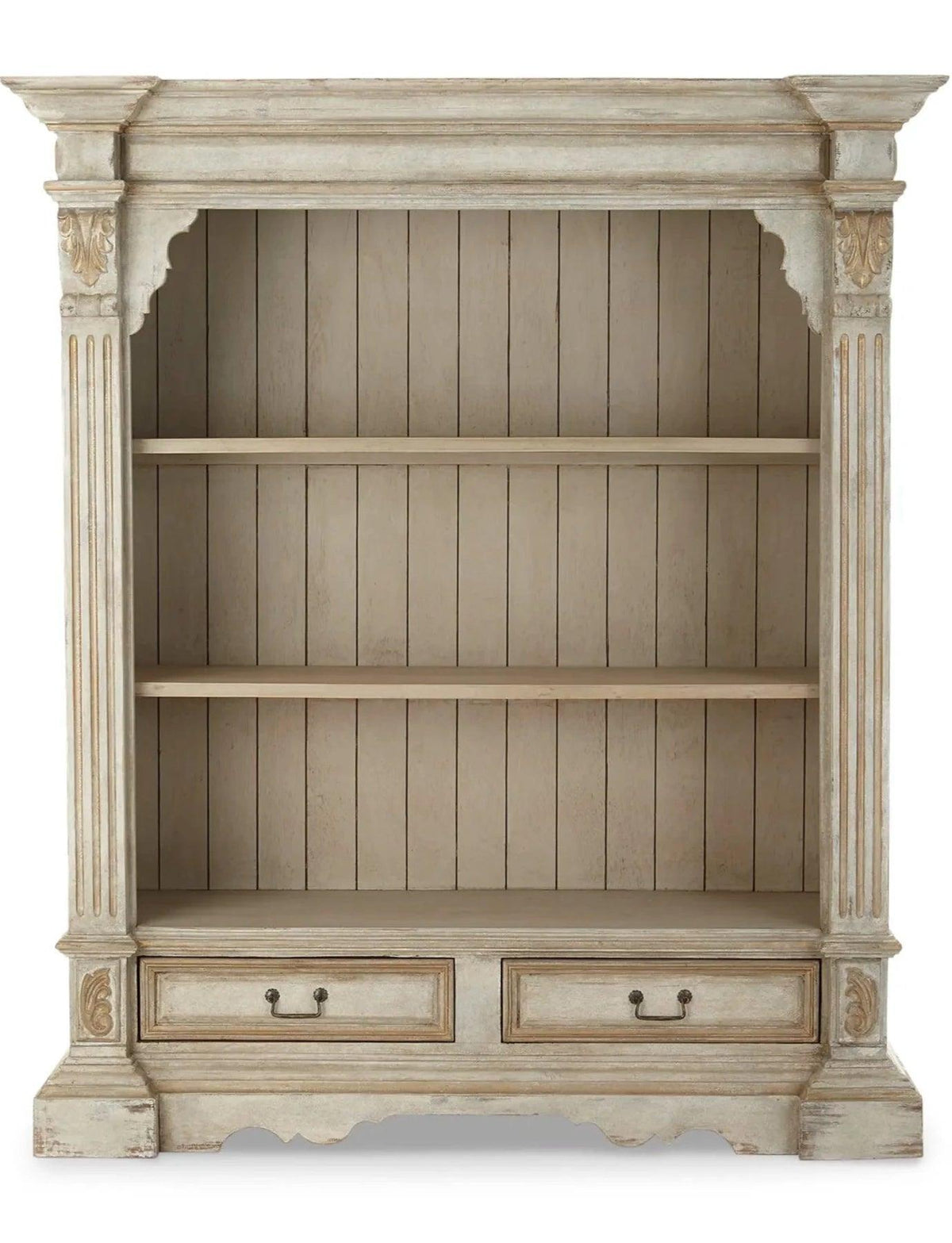 Ventian Ivory Bookcase with Drawers